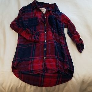 Tunic length flannel.